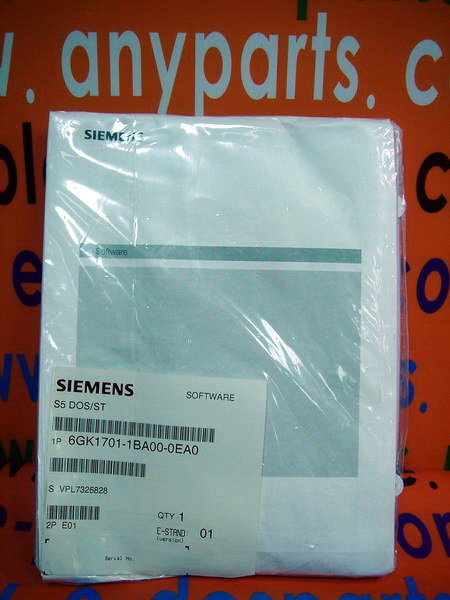 SIEMENS S5 DOS / ST SOFTWARE 6GK1 701-1BA00-0EA0 6GK1701-1BA00